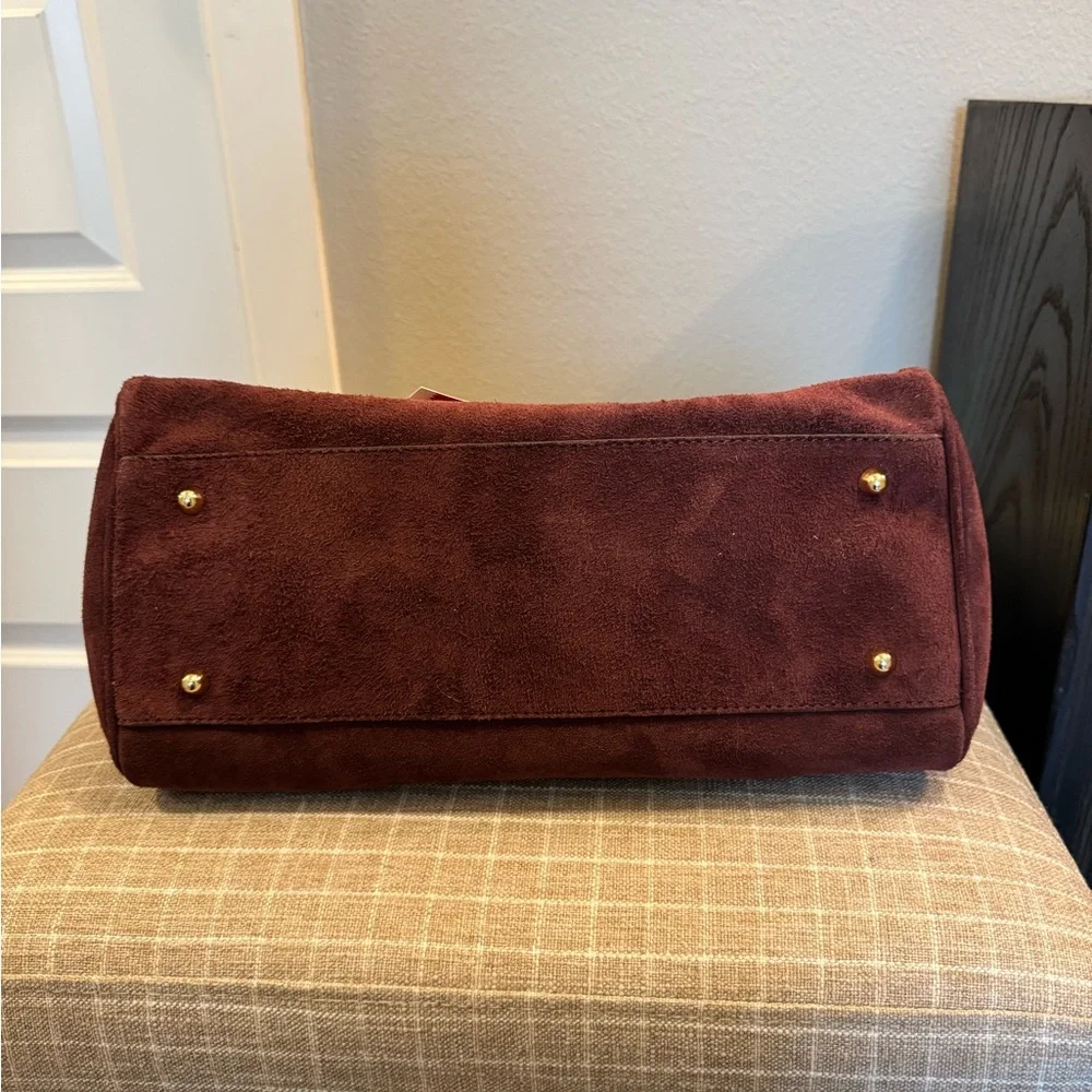 Divina Firenze East West Suede Bag - Picture 3 of 9